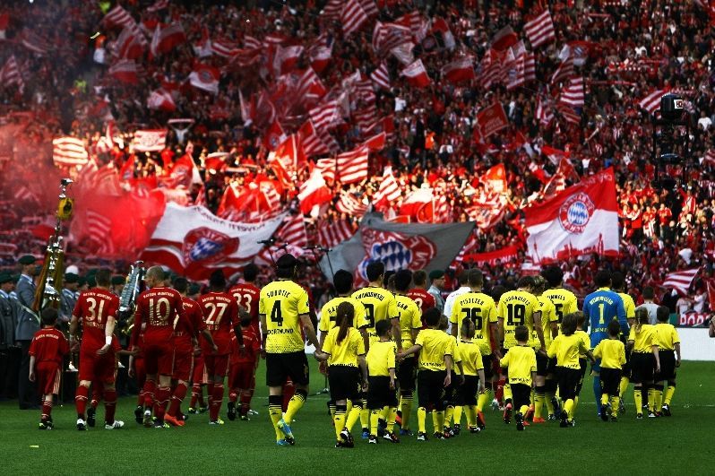 Bayern Dortmund Germany Fans