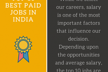 Top 10 best paid jobs in India