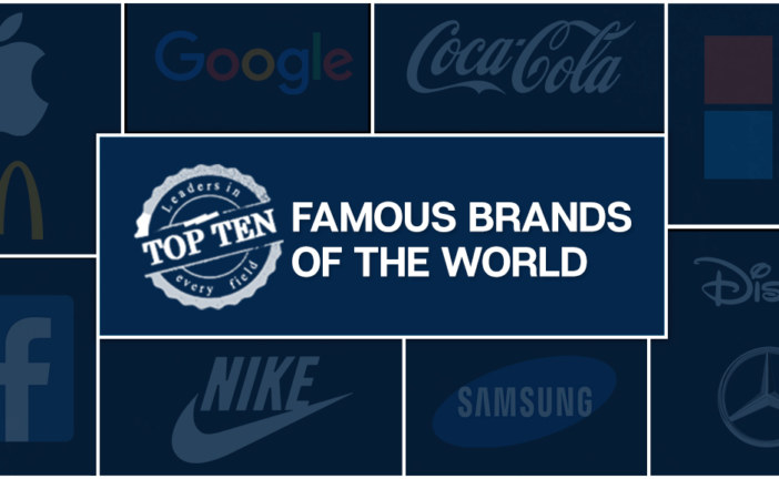 Top 10 famous brands of the world